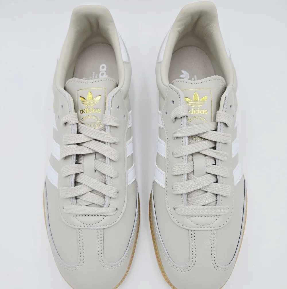 Adidas Men's SAMBA OG Beige/White JR0883   #A22